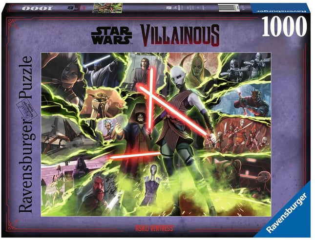 Star Wars Villainous: Asajj Ventress 1000 Stukjes 173419, 173419 van Ravensburger te koop bij Speldorado !