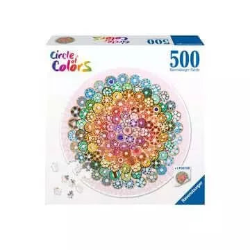 Round Puzzle Donuts 500 Stukjes Ronde 173464, 173464 van Ravensburger te koop bij Speldorado !