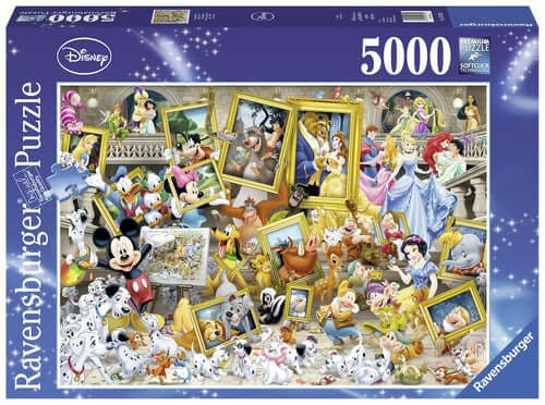Dit is een foto van het spel Walt Disney Mickey als kunstenaar - 5.000 stukjes te koop bij Speldorado Spellenwinkel Delft
