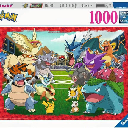 Dit is een foto van het spel Confrontatie Tussen Pokémon te koop bij Speldorado Spellenwinkel Delft