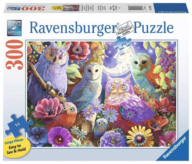 Schitterende Nachtuilen 300 Stukjes (Extra Groot) 174669, 174669 van Ravensburger te koop bij Speldorado !