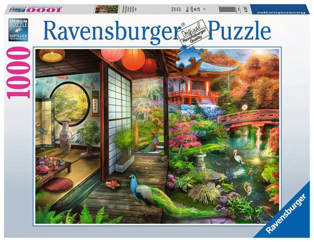 Theehuis In Japanse Tuin 1000 Stukjes 174973, 174973 van Ravensburger te koop bij Speldorado !