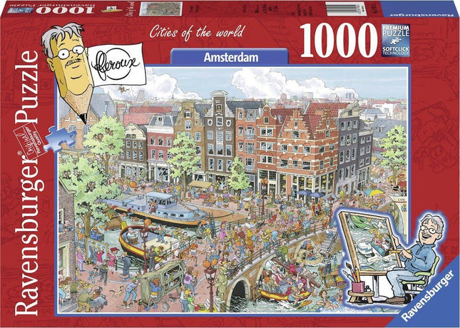 Fleroux Amsterdam 1000 Stukjes 191925, 191925 van Ravensburger te koop bij Speldorado !