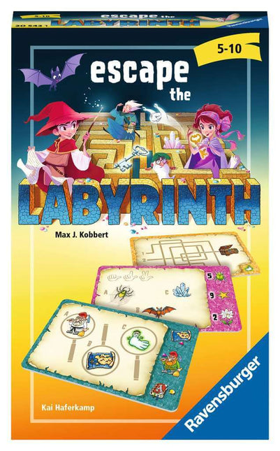 Dit is een foto van het spel Escape the labyrinth te koop bij Speldorado Spellenwinkel Delft