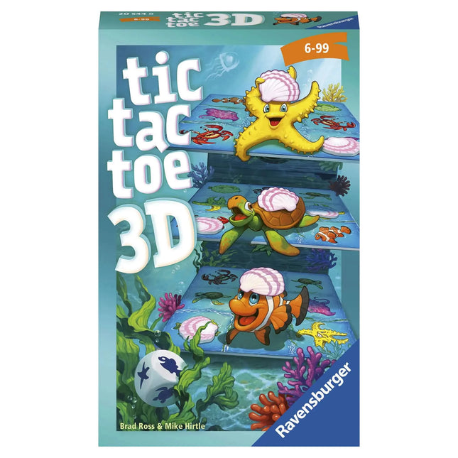 Dit is een foto van het spel Tic Tac Toe 3D te koop bij Speldorado Spellenwinkel Delft