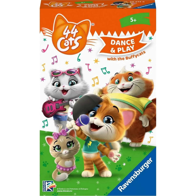 Dit is een foto van het spel 44 Cats Dance & Play te koop bij Speldorado Spellenwinkel Delft