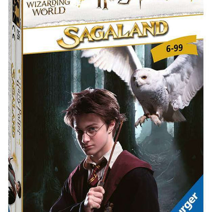 Dit is een foto van het spel Harry Potter Sagaland te koop bij Speldorado Spellenwinkel Delft