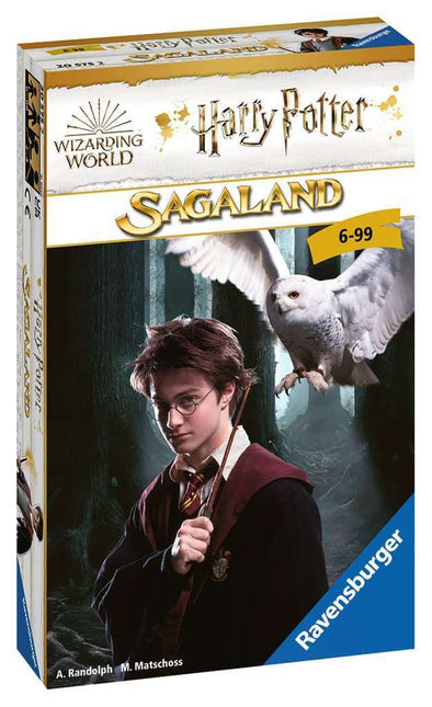 Dit is een foto van het spel Harry Potter Sagaland te koop bij Speldorado Spellenwinkel Delft