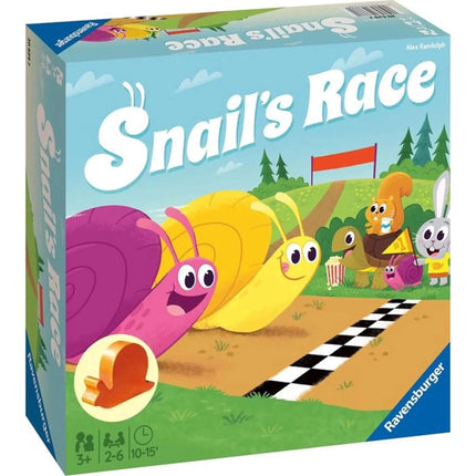 Dit is een foto van het spel Snail´S Race te koop bij Speldorado Spellenwinkel Delft