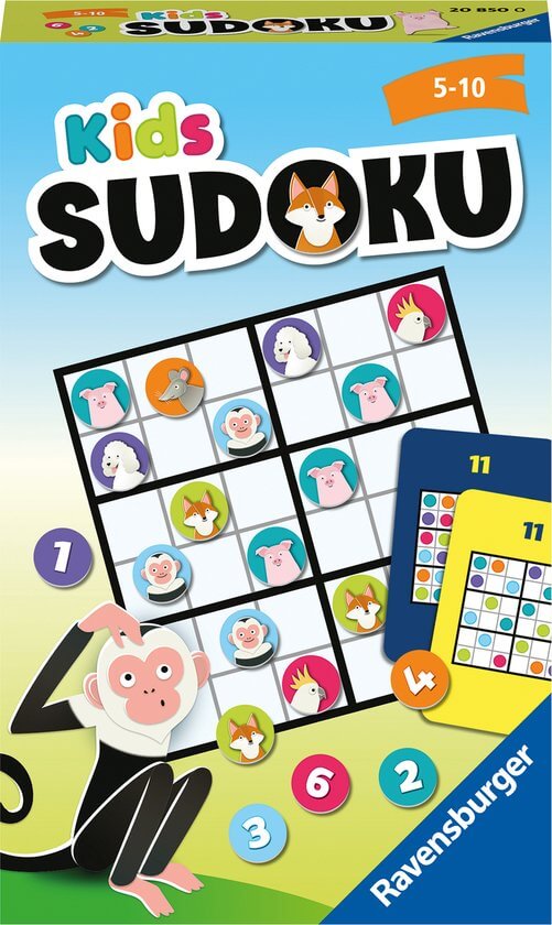 Pocketspel Sudoku, 208500 van Ravensburger te koop bij Speldorado !