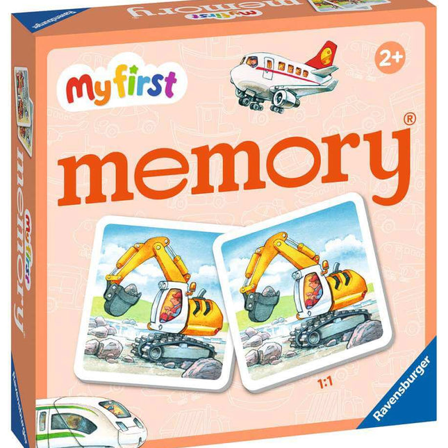 Dit is een foto van het spel voertuigen memory te koop bij Speldorado Spellenwinkel Delft