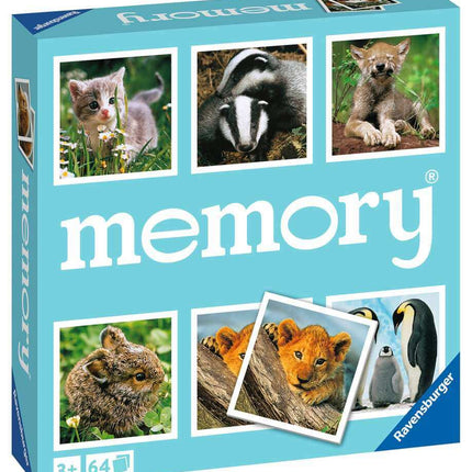 Dit is een foto van het spel Animal babies memory te koop bij Speldorado Spellenwinkel Delft