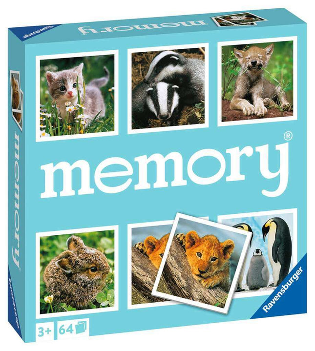 Dit is een foto van het spel Animal babies memory te koop bij Speldorado Spellenwinkel Delft