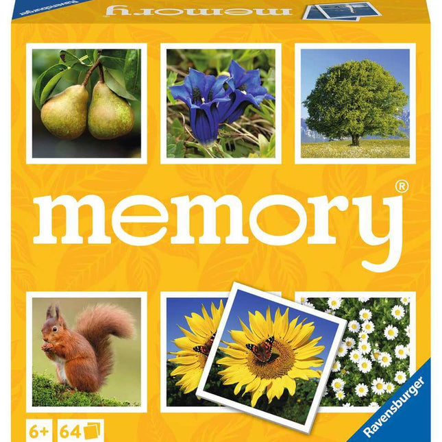 Dit is een foto van het spel Nature memory te koop bij Speldorado Spellenwinkel Delft
