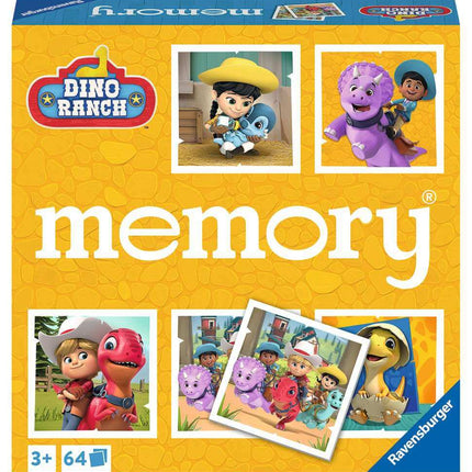 Dit is een foto van het spel Dino Ranch Memory te koop bij Speldorado Spellenwinkel Delft