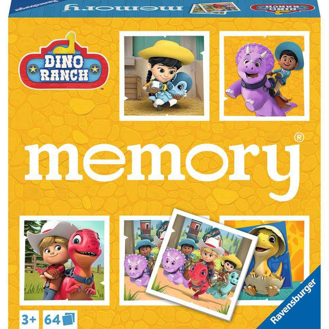 Dit is een foto van het spel Dino Ranch Memory te koop bij Speldorado Spellenwinkel Delft