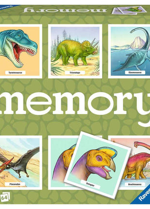 Dinosaurussen memory – kaartspel voor kinderen Vanaf 5 jaar