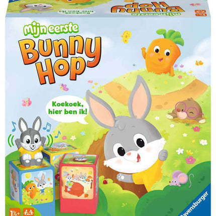 Dit is een foto van het spel Mijn Eerste Bunny Hop te koop bij Speldorado Spellenwinkel Delft