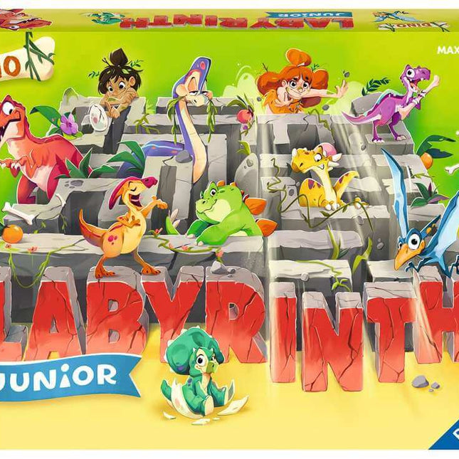 Dit is een foto van het spel Junior Labyrinth Dino te koop bij Speldorado Spellenwinkel Delft