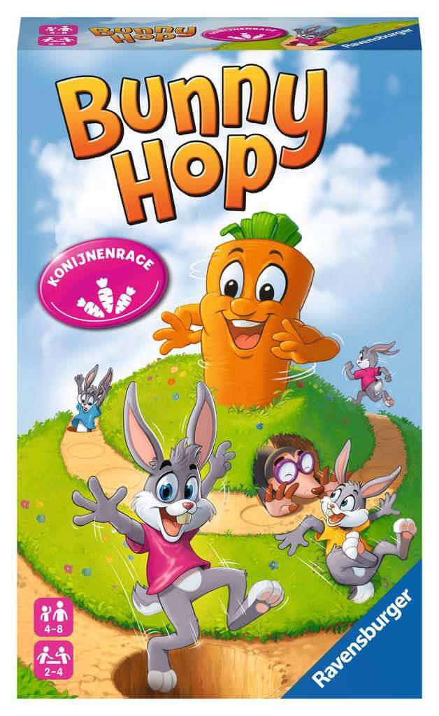 Dit is een foto van het spel Bunny Hop te koop bij Speldorado Spellenwinkel Delft