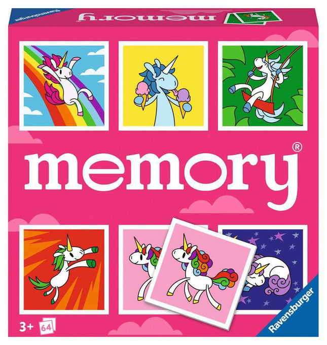 Dit is een foto van het spel Unicorns memory te koop bij Speldorado Spellenwinkel Delft