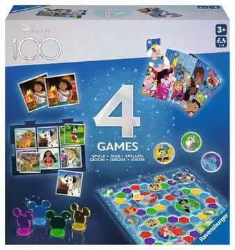 Disney 100 4 In 1 Spellen, 223411 van Ravensburger te koop bij Speldorado !