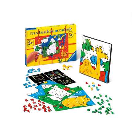 Dit is een foto van het spel Insteekmozaïek te koop bij Speldorado Spellenwinkel Delft