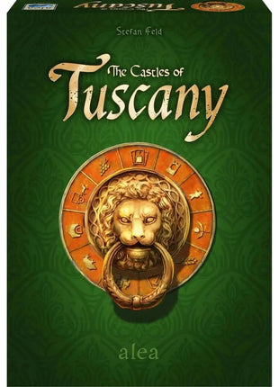 Dit is een foto van het spel The Castles of Tuscany te koop bij Speldorado Spellenwinkel Delft