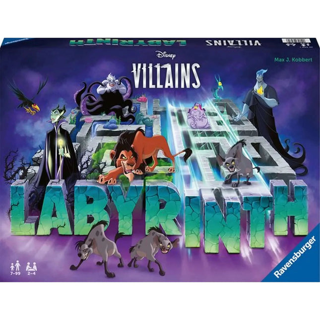 Dit is een foto van het spel Labyrinth Disney Villains te koop bij Speldorado Spellenwinkel Delft