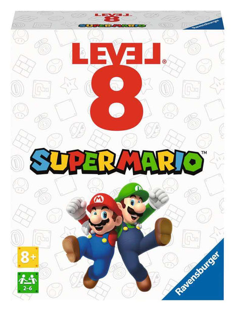 Level 8 - Super Mario – party kaartspel – 2 tot 4 spelers