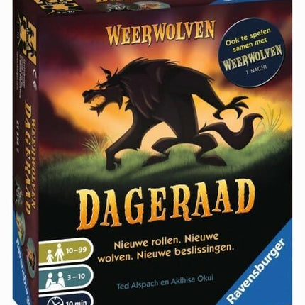 Dit is een foto van het spel Weerwolven Dageraad te koop bij Speldorado Spellenwinkel Delft