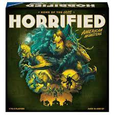 Dit is een foto van het spel Horrified American Monsters te koop bij Speldorado Spellenwinkel Delft