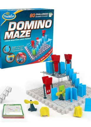 Dit is een foto van het spel Domino Maze te koop bij Speldorado Spellenwinkel Delft