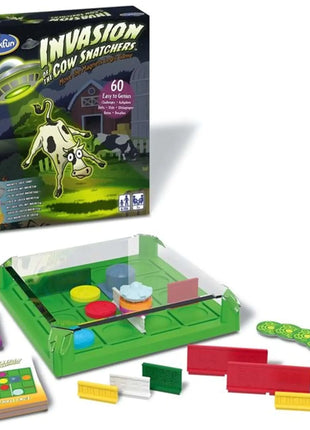 Dit is een foto van het spel Invasion Of The Cow Snatchers te koop bij Speldorado Spellenwinkel Delft