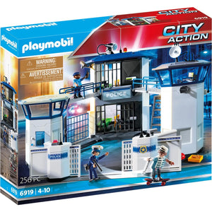 Politiebureau Met Gevangenis - 6919, 6919 van Playmobil te koop bij Speldorado !