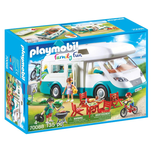 Mobilhome Met Familie - 70088, 70088 van Playmobil te koop bij Speldorado !
