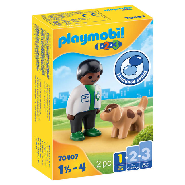 Dierenarts Met Hond, 70407 van Playmobil te koop bij Speldorado !