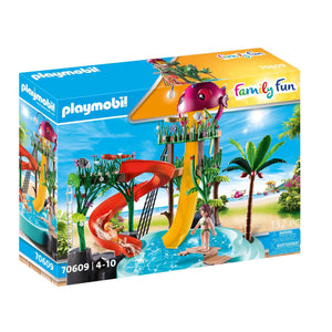 Waterpark Met Glijbanen - 70609, 70609 van Playmobil te koop bij Speldorado !