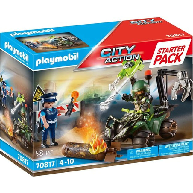 Starterpack Politie: Gevarentraining, 70817 van Playmobil te koop bij Speldorado !