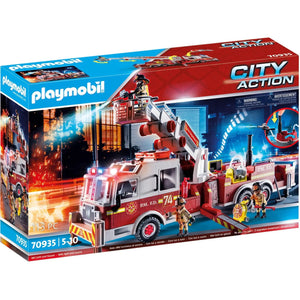 Brandweerwagen: Us Tower Ladder - 70935, 70935 van Playmobil te koop bij Speldorado !