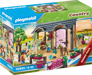Rijlessen Met Paardenboxen - 70995, 70995 van Playmobil te koop bij Speldorado !