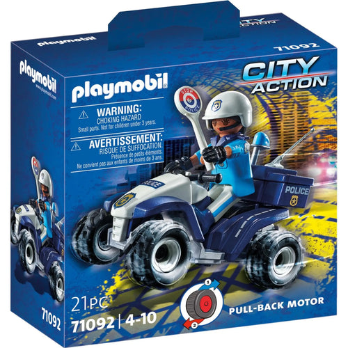 Politie - Speed Quad - 71092, 71092 van Playmobil te koop bij Speldorado !