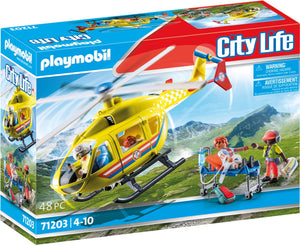 Reddingshelikopter - 71203, 71203 van Playmobil te koop bij Speldorado !