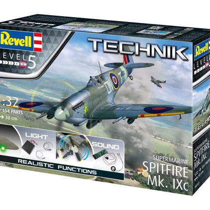 Dit is een foto van het spel Supermarine Spitfire Mk.Ixc-Tech te koop bij Speldorado Spellenwinkel Delft