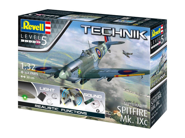 00457 - Supermarine Spitfire Mk.Ixc-Tech -, 457 van Revell te koop bij Speldorado !