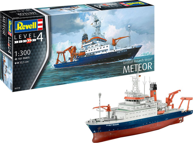 Dit is een foto van het spel German Research Vessel Meteor te koop bij Speldorado Spellenwinkel Delft