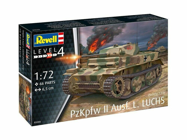 Dit is een foto van het spel Pzkpfw Ii Ausf.L Luchs (Sd.Kfz.123) te koop bij Speldorado Spellenwinkel Delft