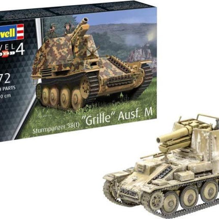 Dit is een foto van het spel Sturmpanzer 38(T) Grille Ausf. M - 3315 te koop bij Speldorado Spellenwinkel Delft