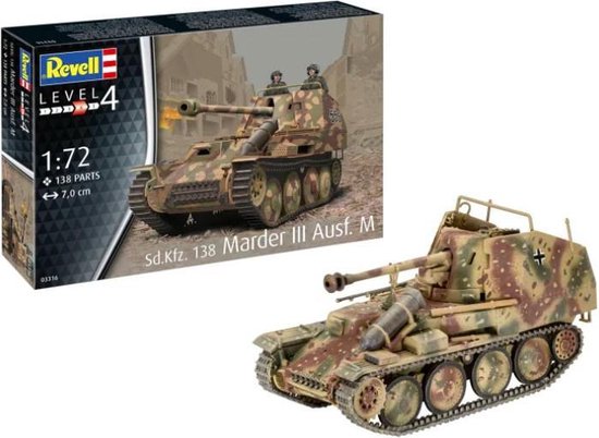 Sd.Kfz. 138 "Marder Iii" Ausf. M - 3316, 3316 van Revell te koop bij Speldorado !