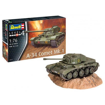 Dit is een foto van het spel A-34 Comet Mk.1 te koop bij Speldorado Spellenwinkel Delft